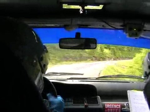 ES 4 du rallye des vins macon 2010