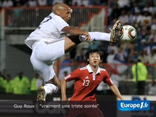 Guy Roux : "une triste soirée"
