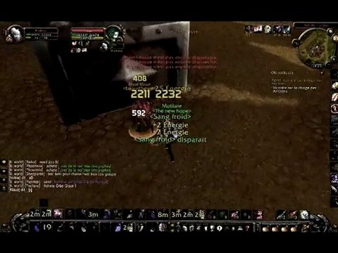 Partie de la future vidéo pvp mutilate