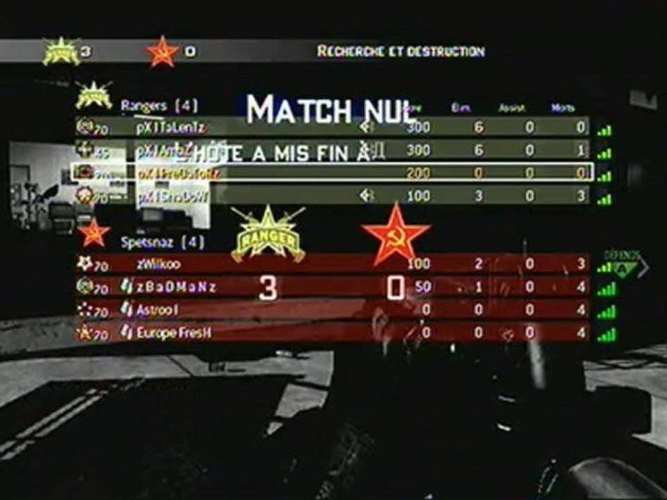 pX vs Team Europe HC : Dispute gB !