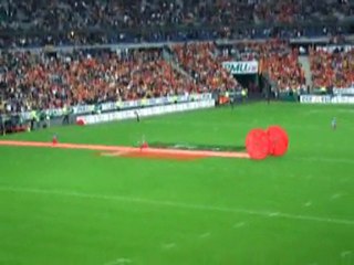 spectacle avant match au stad france le 29.05.2010