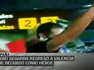 David Segarra regresó a Valencia