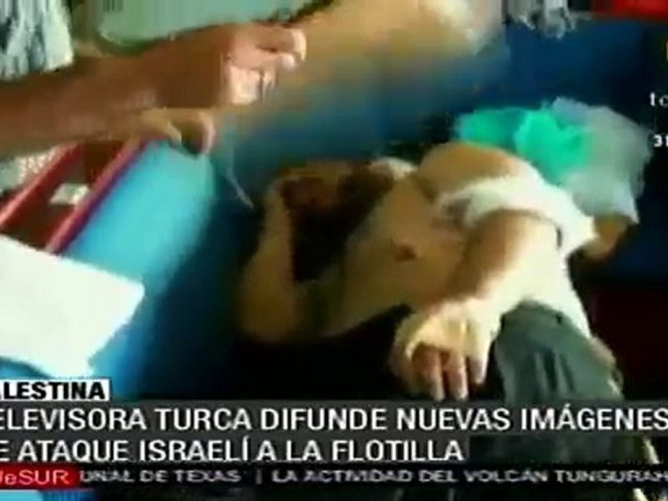 Televisora turca difunde nuevas imágenes de ataque israelí