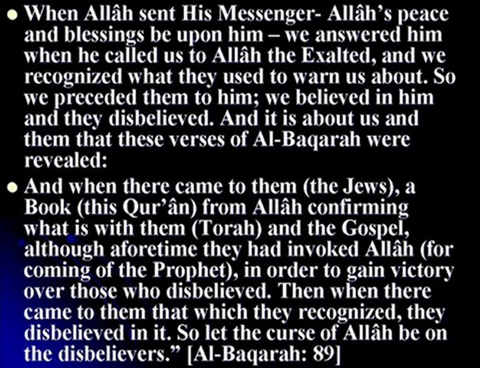 Some Qudsi Hadiths & Wise sayings from Salaf