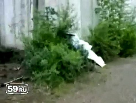 Баннер Добро пожаловать в Пермь - город разбитых дорог