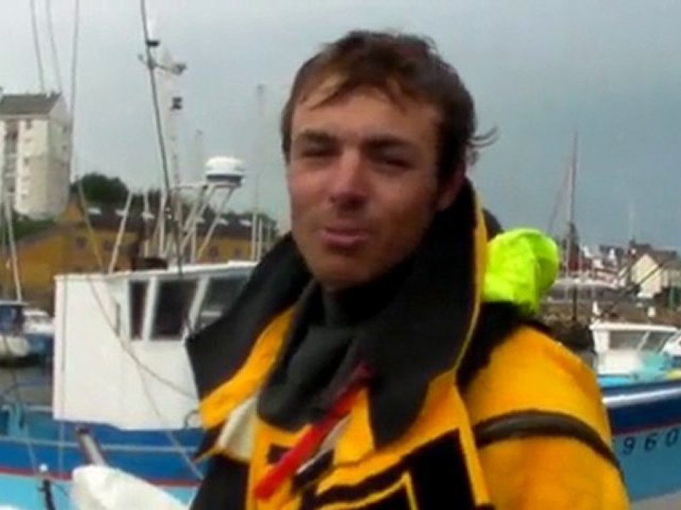 Trophée Marie-Agnès Péron 2010 - arrivée Romain Bouchet