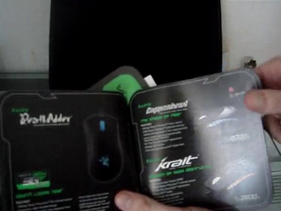 Déballage Tapis Razer Destructor