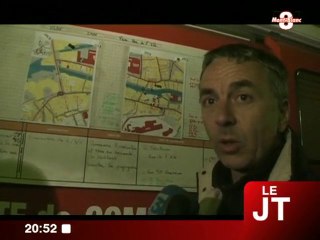 Incendie dans la ville d'Annecy