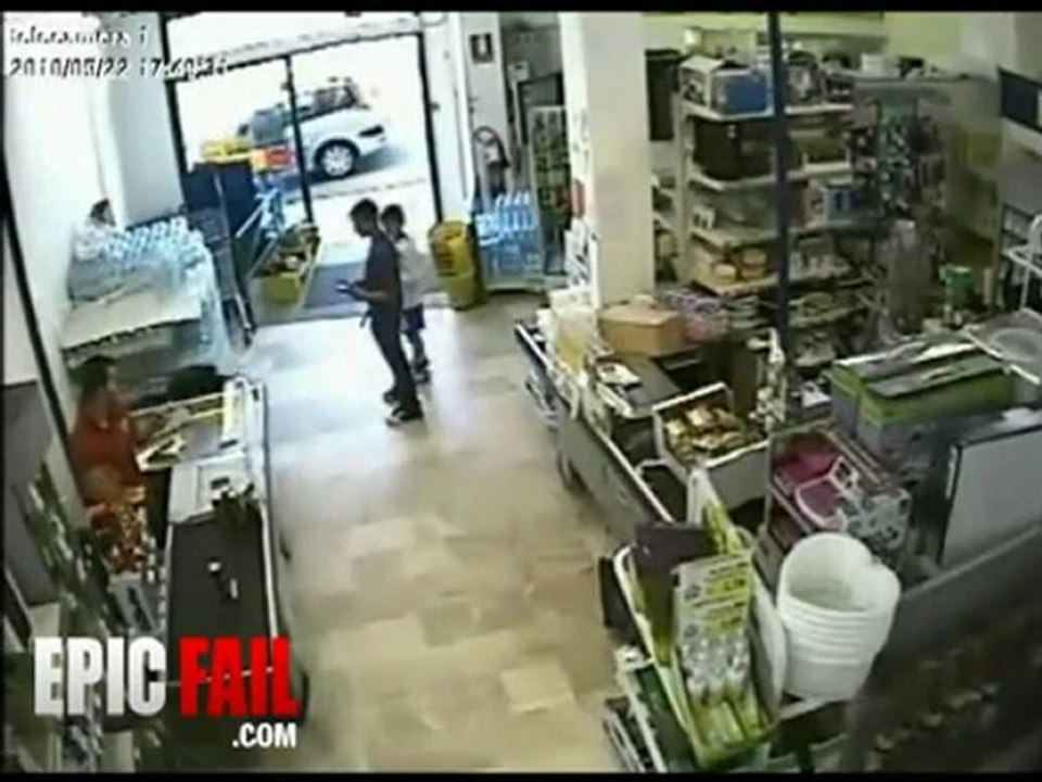 Armed Robber Fail