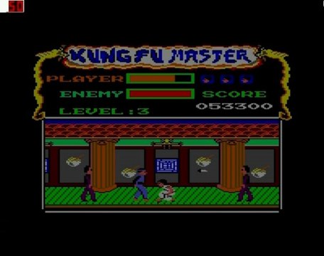 Kung Fu Master (version Amstrad cpc 6128)