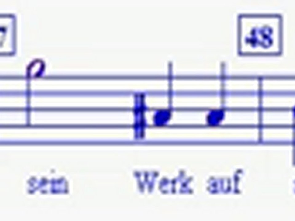 Befiehl du deine  vers 2 JC Altnickol bass