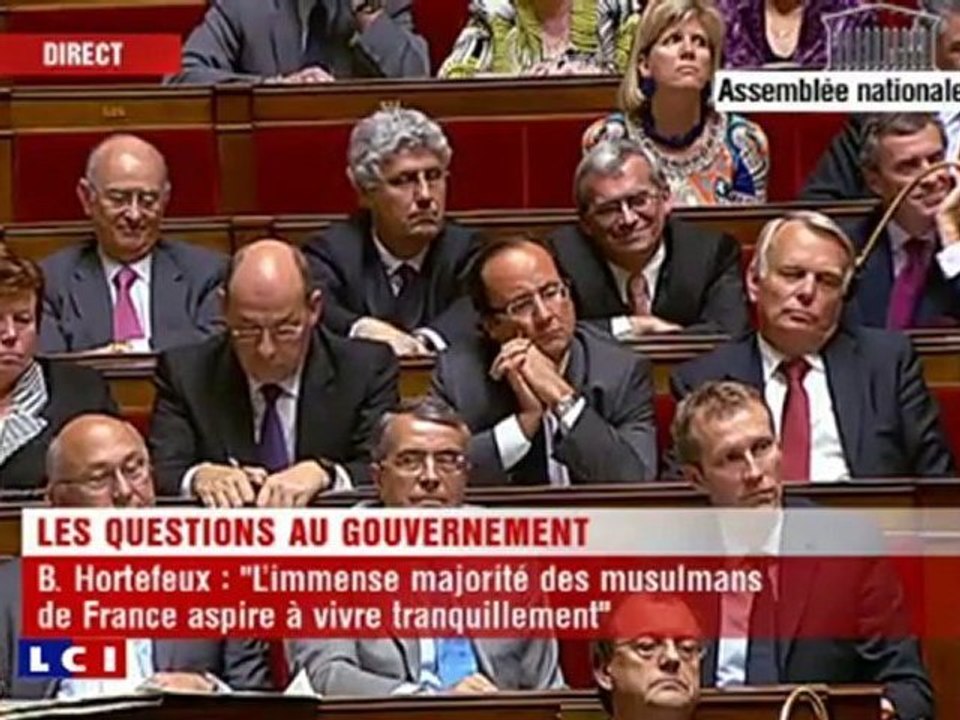 polygamie: Hortefeux ne cedera pas au politiquement correct