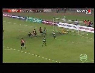 Bicyclette sur un penalty