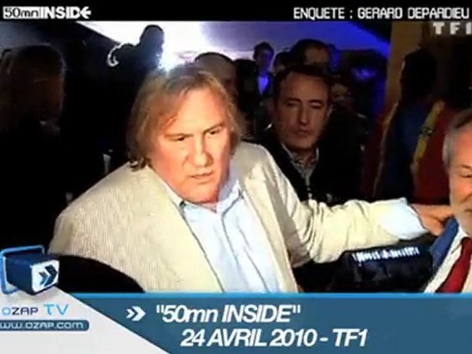 Gérard Depardieu traite une journaliste de salope