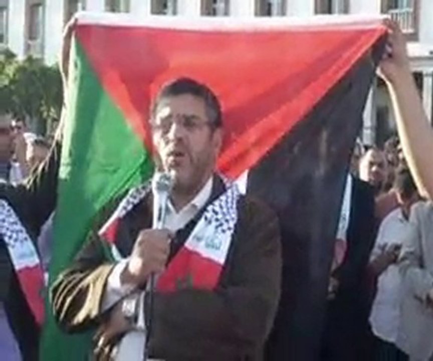 وقفة البيضاوين تضامنا مع شهداء الحرية