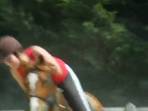 Elvira et Moi - Obstacle 5 juin - Refus presque chute