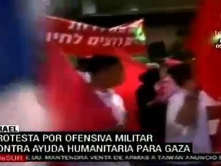 Miles de manifestantes contra el bloqueo israelí a la Franj