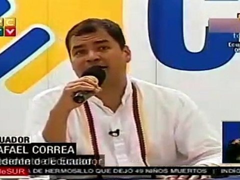 Correa: relaciones bilaterales con Perú son extraordinarias