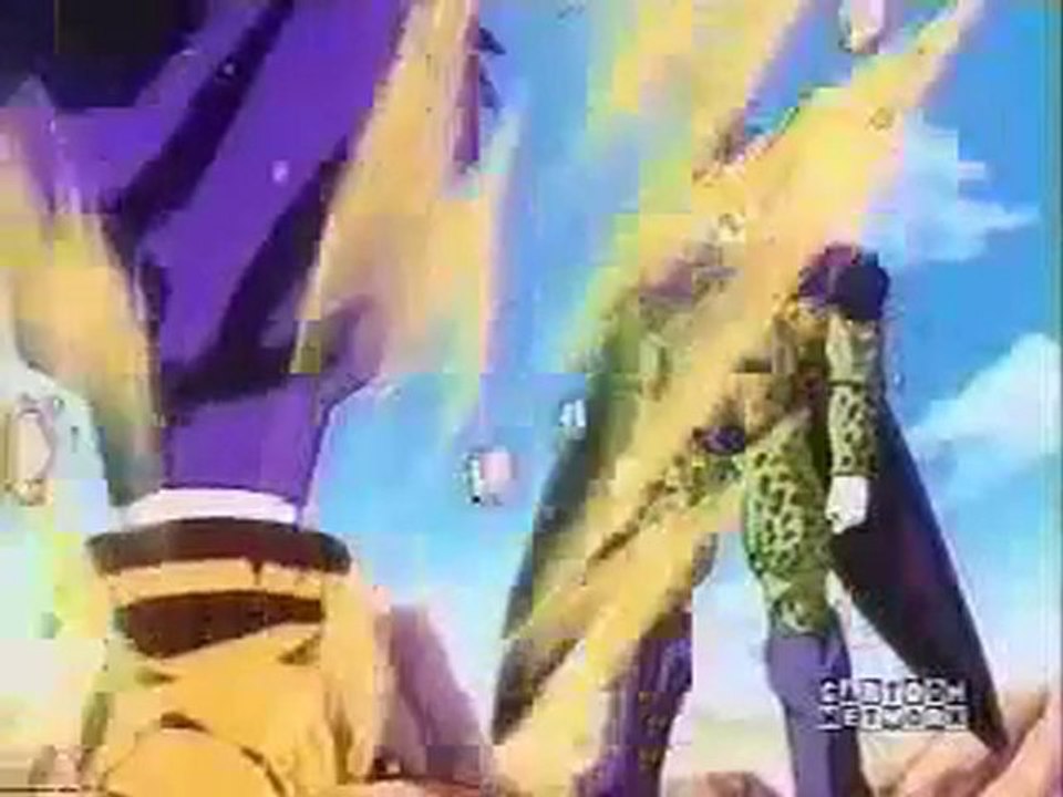 goku ssj2 and ssj3(buu saga) vs super pefect cell