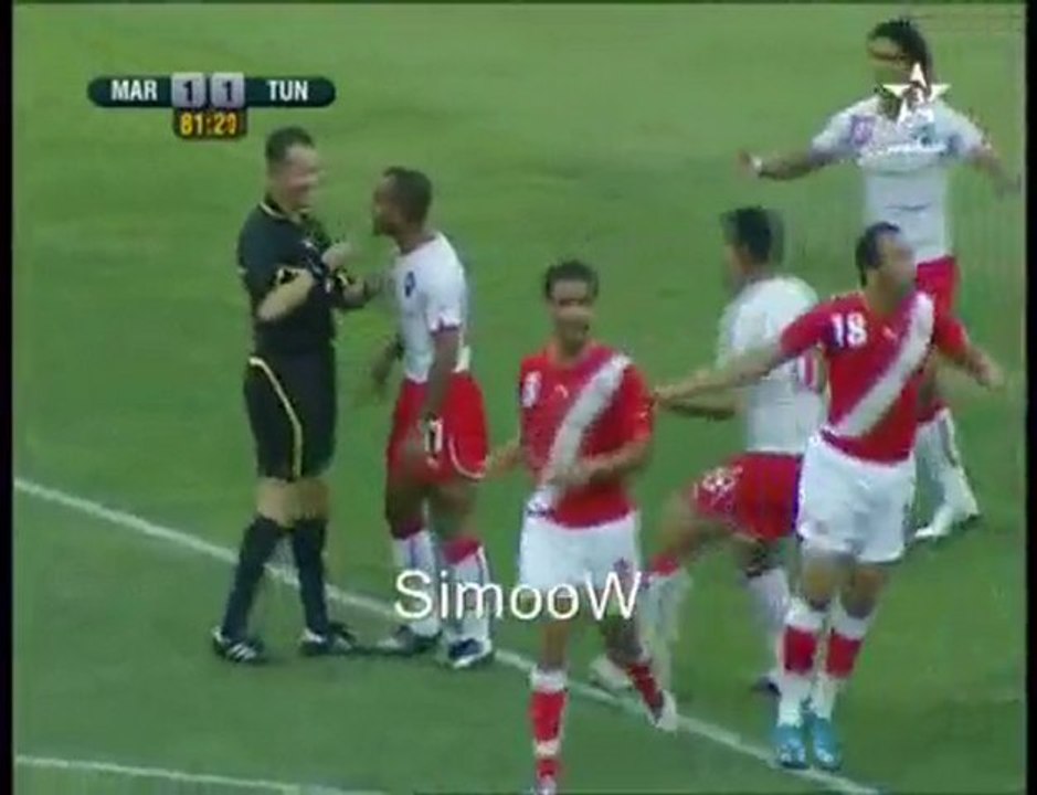 Maroc vs Tunisie 2-2 CAN 2011 Partie 2