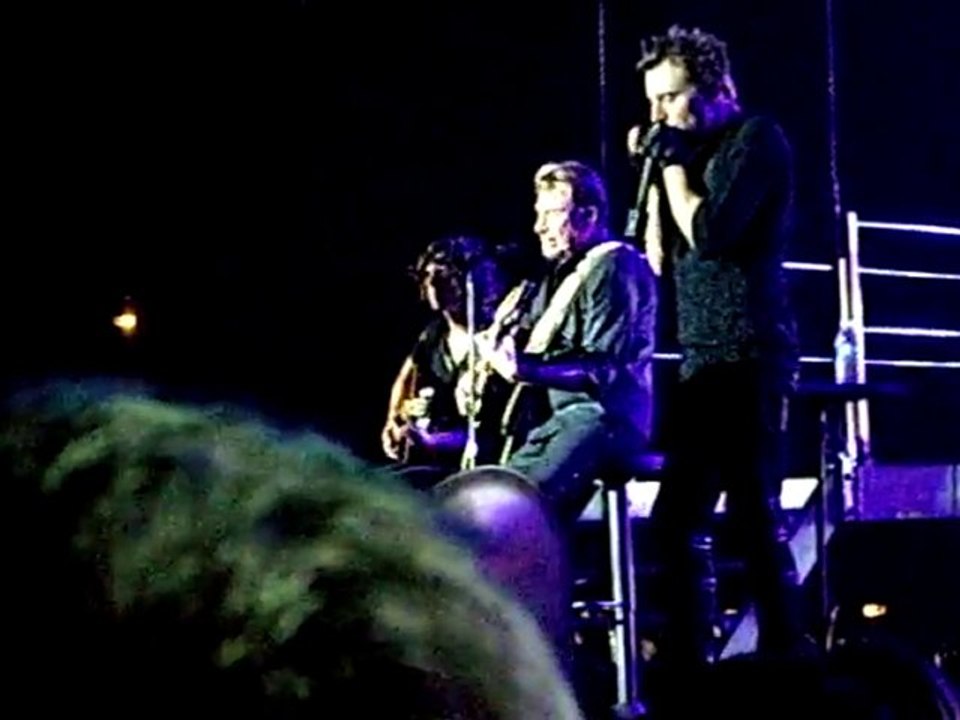 Concert de Johnny à Clermont-Ferrand