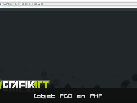 Tutoriel vidéo : L'objet PDO en PHP
