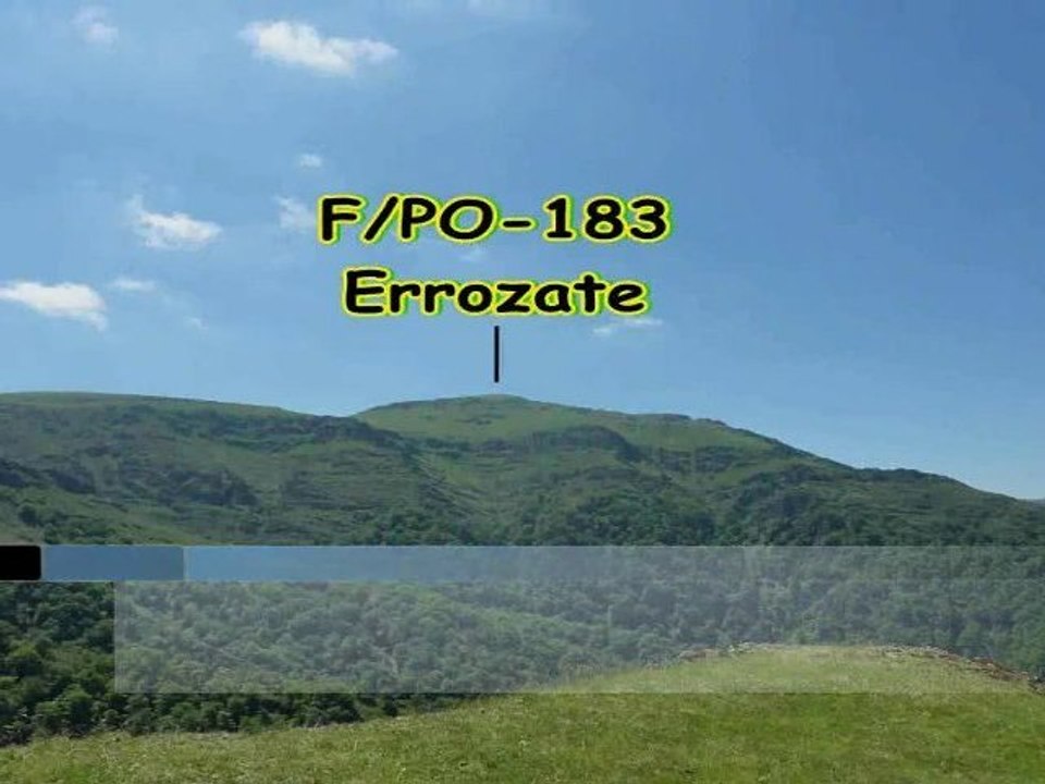 SOTA F_PO-183 Sommet Errozate