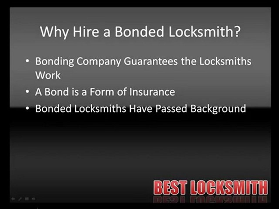 Bonded Salt Lake Locksmith