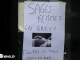 Manifestation Sages-femmes Pontoise