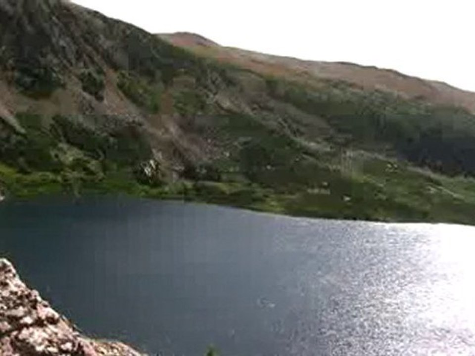 Alpine Glacier Lake Overlook
