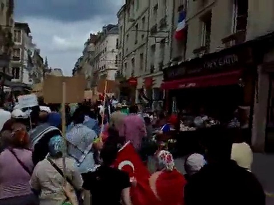 Caen   manif fin blocus gaza -