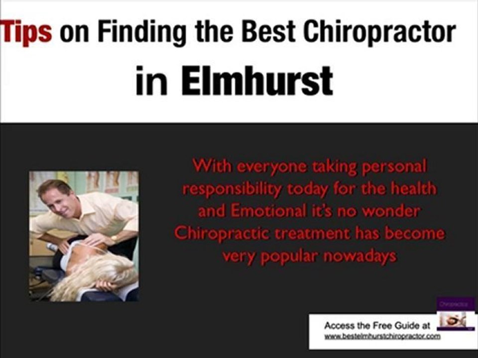 How many people think Chiropractic works?? Elmhurst Chiropr