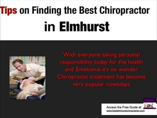 Chiropractic Advancements? Elmhurst Chiropractic