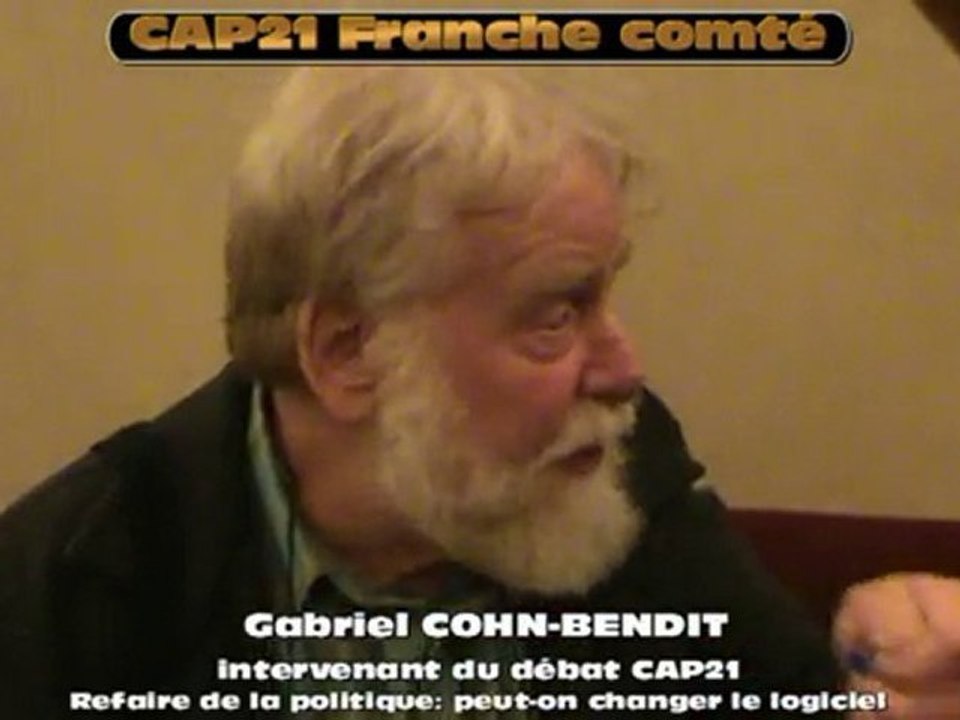 CAP21 - Les interviews de couloir - Gabriel Cohn-Bendit