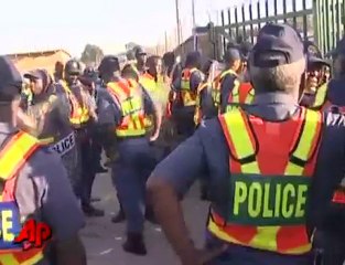 Raw Video_ World Cup Fans Stampede in SAfrica