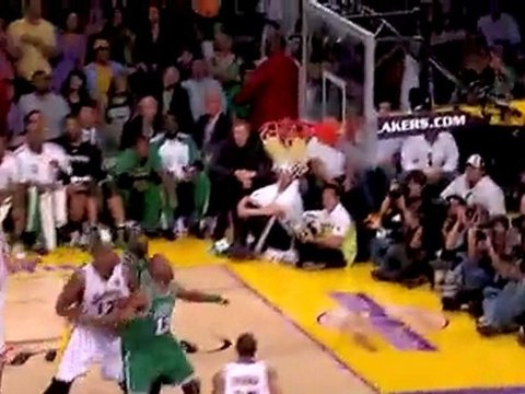 Ray Allen scored 27 of his 32 points in the first half with