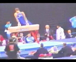 Gymnastics - 2002 World Championships - Pommel - McClure