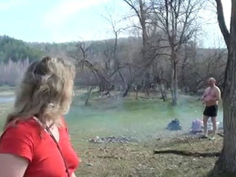 купание в белой реке