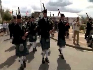 défilé à Vers-sur-Mer,le 6 juin 2010 (Basse Normandie)