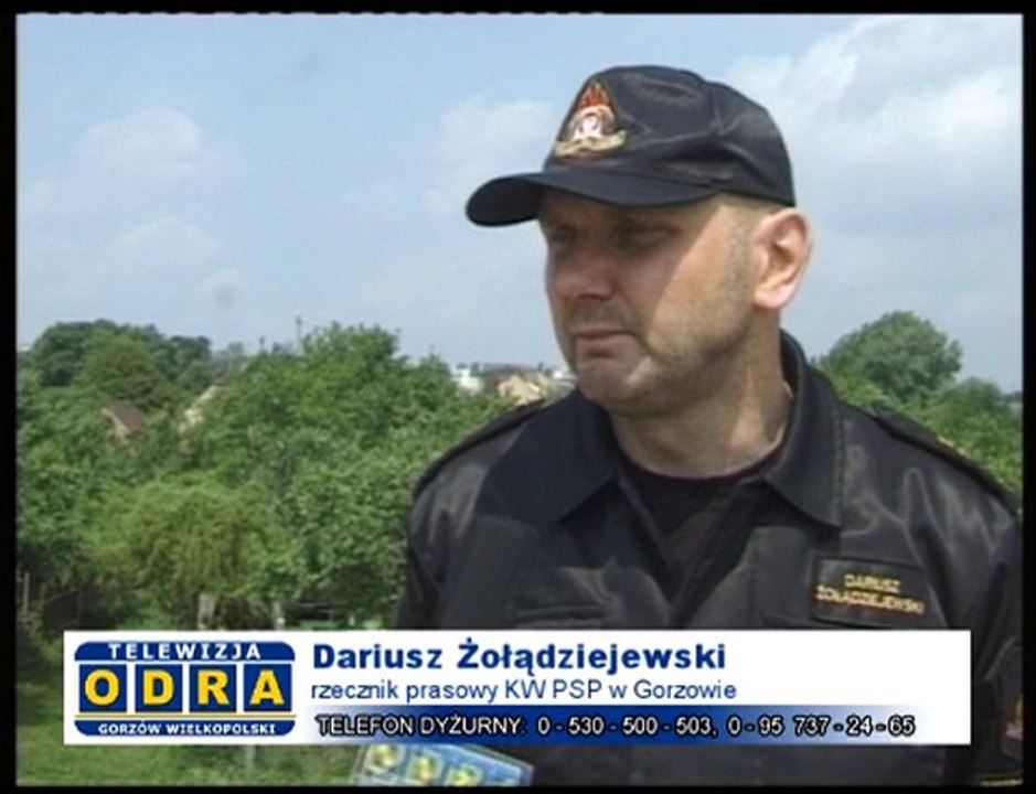 Lubuscy strażacy ratują stolicę