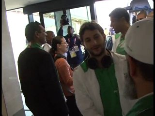 Algerian squad arrives in South Africa