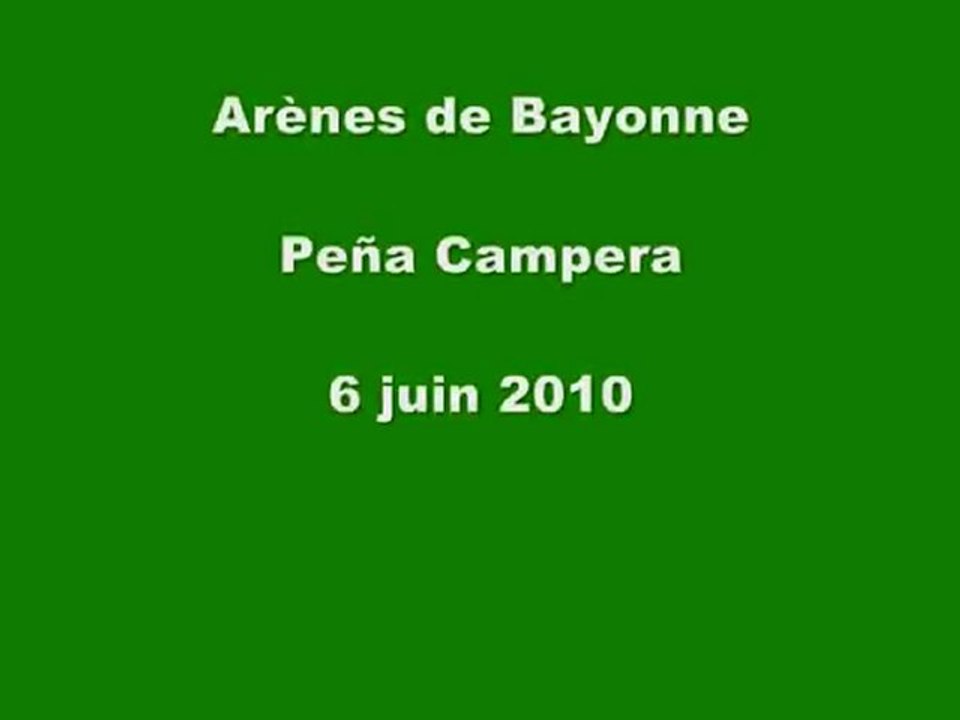 Bayonne - Romeria à la "Plaza de Toros" - 6 juin 2010