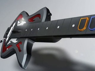 Guitar Hero Warriors of Rock - Présentation de la guitare
