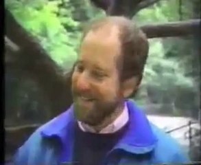 Qigong master projecting -his chi energy