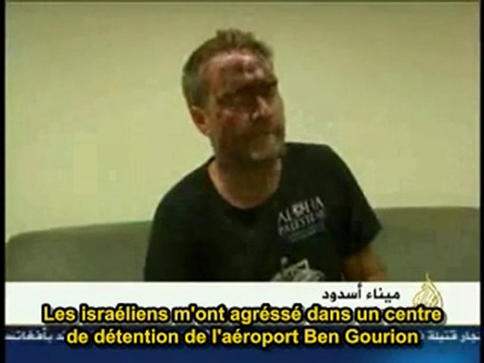 cargo "rachel corrie" : Témoignage agréssion par tsahal