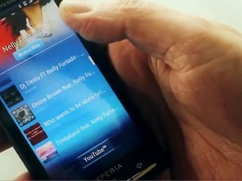 Giovinco e Sony Ericsson Xperia X10