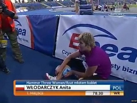 Rekord świata Anity włodarczyk podczas Enea Cup