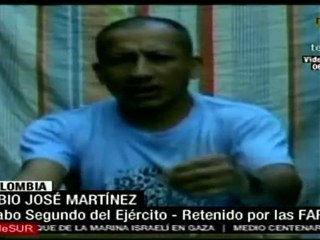 Pruebas de vida del cabo segundo Libio José Martínez