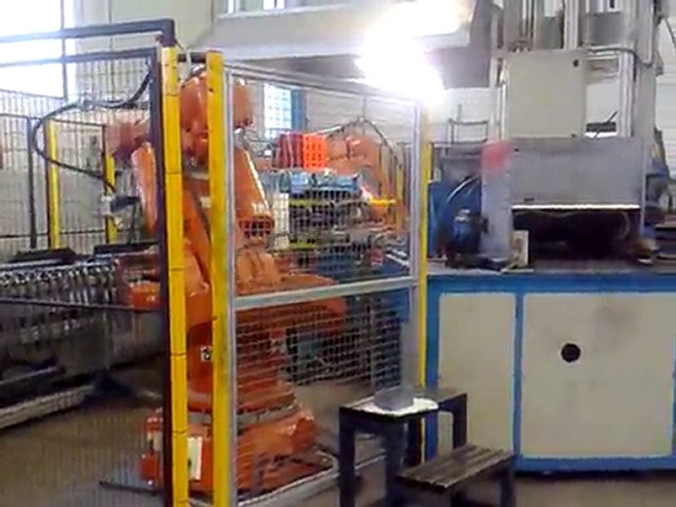 Assembly plant and resistance welding tubular chairs ISO