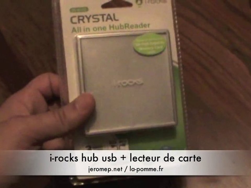 i-rocks - Hub USB Lecteur Carte